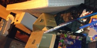 Recyclinghöfe: Mainzer müssen Herkunft ihres Abfalls jetzt mit Formular nachweisen – Staus und Wartezeiten als Folge Sperrmüll in der Mainzer Neustadt am Gartenfeldplatz - Foto: gik