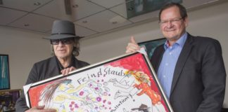 Udo Lindenberg gegen Feindstaub: Künstler malt Bild über schädlichen Feinstaub – Erlös soll Forschung zugute kommen