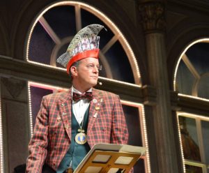 Der heutige Innenminister und damalige Mainzer OB Michael Ebling (SPD) 2019 bei einem Fastnachtsauftritt in der Bütt. - Foto: gik 