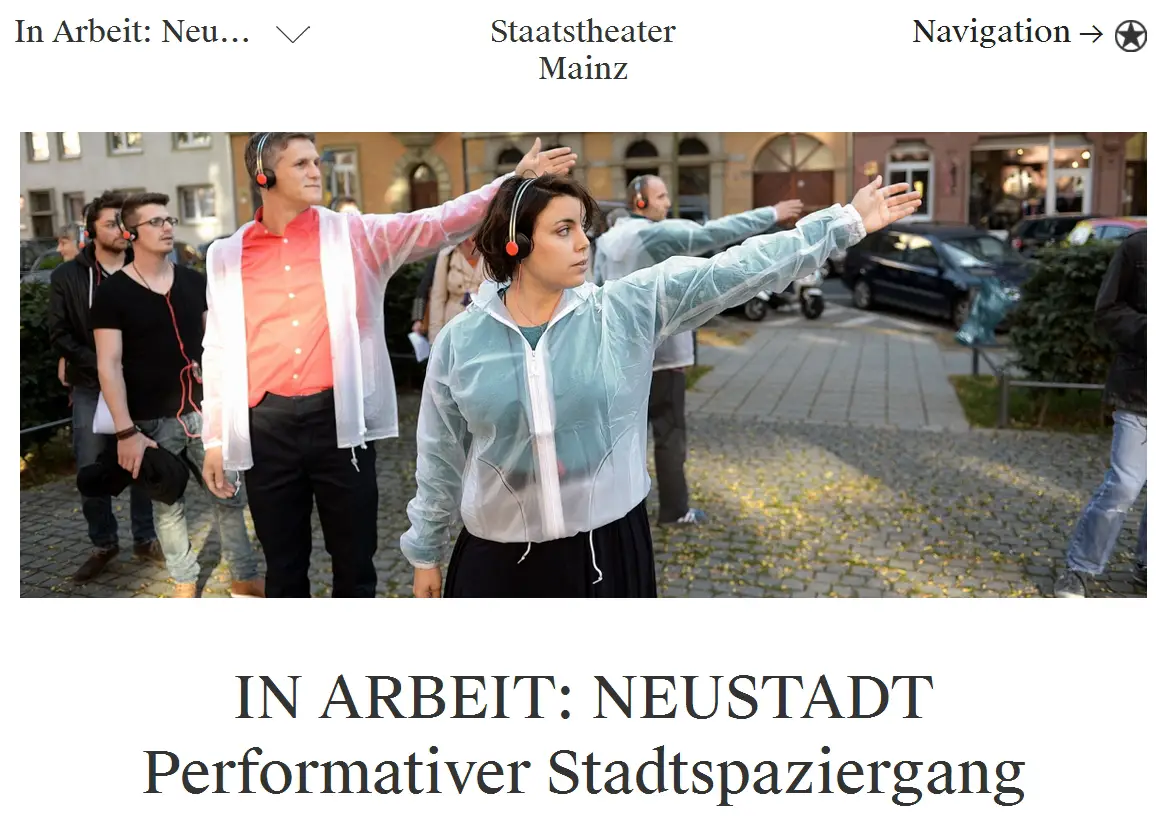 In Arbeit Neustadt Screenshot Homepage - Foto: gik