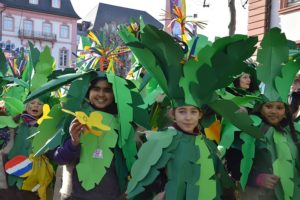 2017 gab es beim Mainzer Jugendmaskenzug lauter internationales Gemüse. - Foto: gik