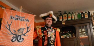 Kleinste Garde von Mainz: Bernd Frank ist die Ein-Mann-Jägergarde