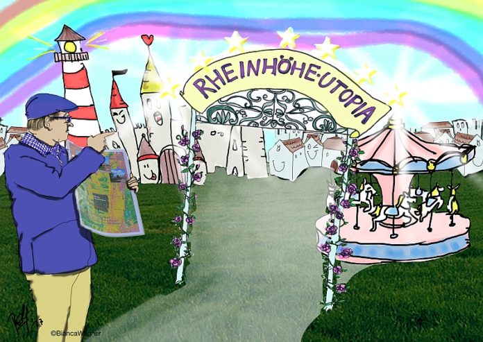 Biancas Blick auf Mainz: Wenn sich das Karussel auf der Rheinhöhe Utopia dreht…