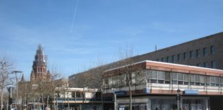 Gemünden kauft Karstadt-Gebäude – Einkaufszentrum an der LU soll kommen – Neubau nur der Pavillons Die Ludwigsstraße Ecke Große Langgasse in Mainz: viel Beton, wenig Grün - Foto: gik