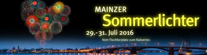 Mainz bekommt Ende Juli 2016 „Mainzer Sommerlichter“ mit Megafeuerwerk
