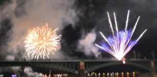 Mainzer Sommerlichter 2017 vom 28. bis 30. Juli mit neuem Weindorf am Kasteler Rheinufer