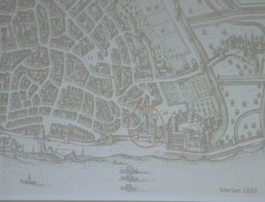 Historischer Mainzer Stadtplan von Merian im Jahre 1631. - Foto: gik