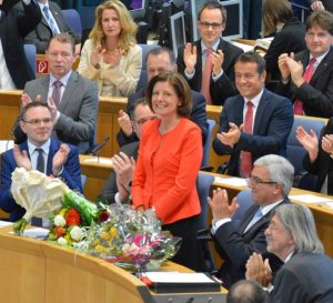 Malu Dreyer (SPD) direkt nach ihrer Wahl zur Ministerpräsidentin 2016. - Foto: gik
