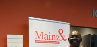 „Jeder kann Laufen“ – Lauftrainer Mamadou von Kiegele Intersport bei der CineLady