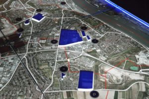 Die Gebiete in Mainz, in denen größere Mengen Wohnungen entstehen. - Foto: gik
