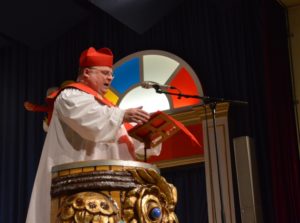 Obermessdiener in Aktion - Foto: gik