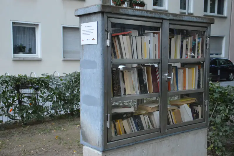 Die Offene Bücherei auf dem Lessingplatz - Foto: gik