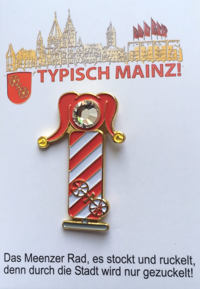 Mainz& exklusiv: Baustellenbake mit Narrenkapp‘ – Der Pin zum Baustellenchaos!