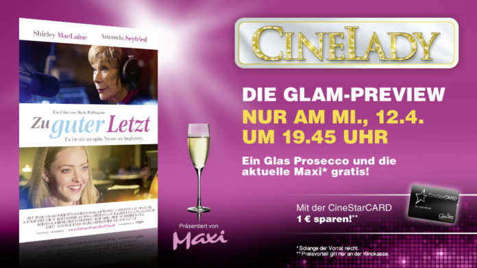 Zu guter Letzt – Fantastische Legende Shirley MacLaine und Mainzer Schwarzlichthelden bei der CineLady