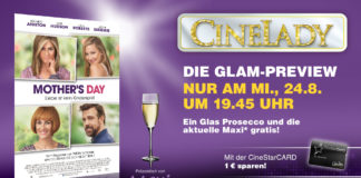 CineLady am 24.8. mit Julia Roberts und Jennifer Anniston in Mother’s Day – und der Scheurebe