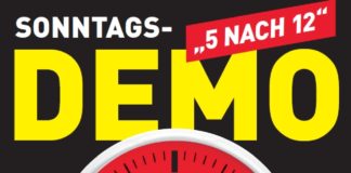 „5 nach 12“ – Fluglärmgegner rufen für 21. Oktober zur Großdemo am Flughafen auf – Abrechnung mit grüner Politik