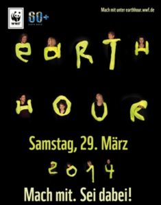 Plakat Earth Hour 2014