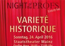Night of the Profs im Staatstheater: Geschichten von Kaiser Nero bis zur Annexion der Krim