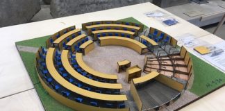 „Garten der Welt“ oder „Plenairsaal“ – Wettbewerb „Kunst am Bau“ für neuen Landtag bot kreative Ideen für Raum an der Großen Bleiche