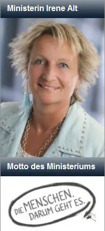 Integrationsministerin Irene Alt, eine Grüne - Foto: Mifkjf