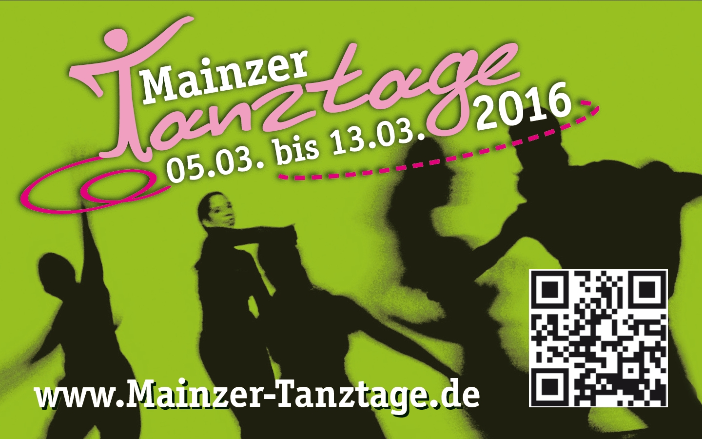 Postkarte Mainzer Tanztage