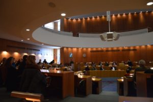 Der Ratssaal im Mainzer Rathaus, hier trat am Donnerstag der Stadtrat zu seiner konstituierenden Sitzung 2019 zusammen. - Foto: gik