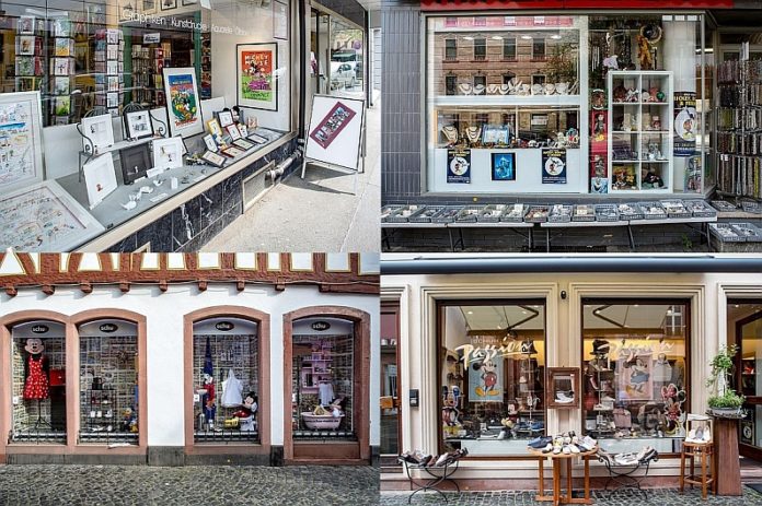 Mickey Maus im Schaufenster – Schaufensterwettbewerb zur Disney-Ausstellung lockt bis 19. Mai mit tollen Preisen