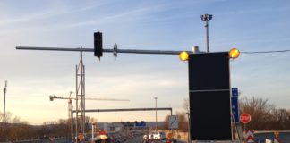 Schiersteiner Brücke wieder frei – Lkws fahren sich fest – Pfeilerbasierte Umgehung?