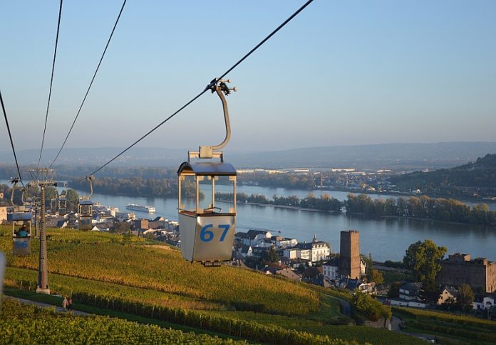 Saisoneröffnung Seilbahn Rüdesheim: Mit Flatrate entspannt übers Rebenmeer gondeln