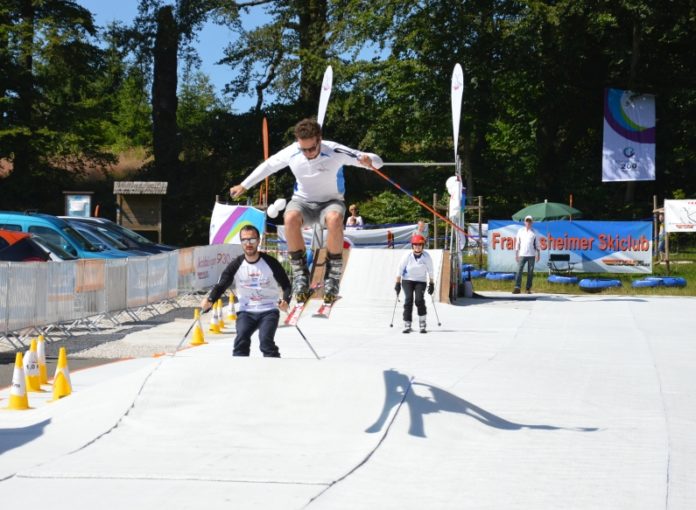 Skifahren bei 30 Grad – Aktion im Binger Wald noch diese Woche