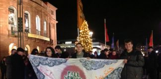 Landesweite Schweigeminute für Syrien und Mainz im Lichtermeer zum Gedenken an tote Flüchtlinge