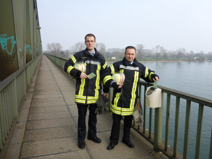 Mainzer Feuerwehrbeamte aus Hessen dürfen schon auf Kaiserbrücke mit Arbeit beginnen