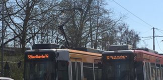 UPDATE: Straßenbahnverkehr nach Hechtsheim nach schwerem Unfall weiter gestört – Bahnen rollen wieder außer Jägerhaus