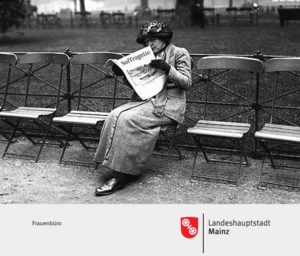 Frauen verdienen bis heute deutlich weniger als Männer für die gleiche Arbeit, der Kampf um Gleichstellung geht weiter - hier eine Suffragette des 20. Jahrhunderts. - Foto: Frauenbüro Stadt Mainz