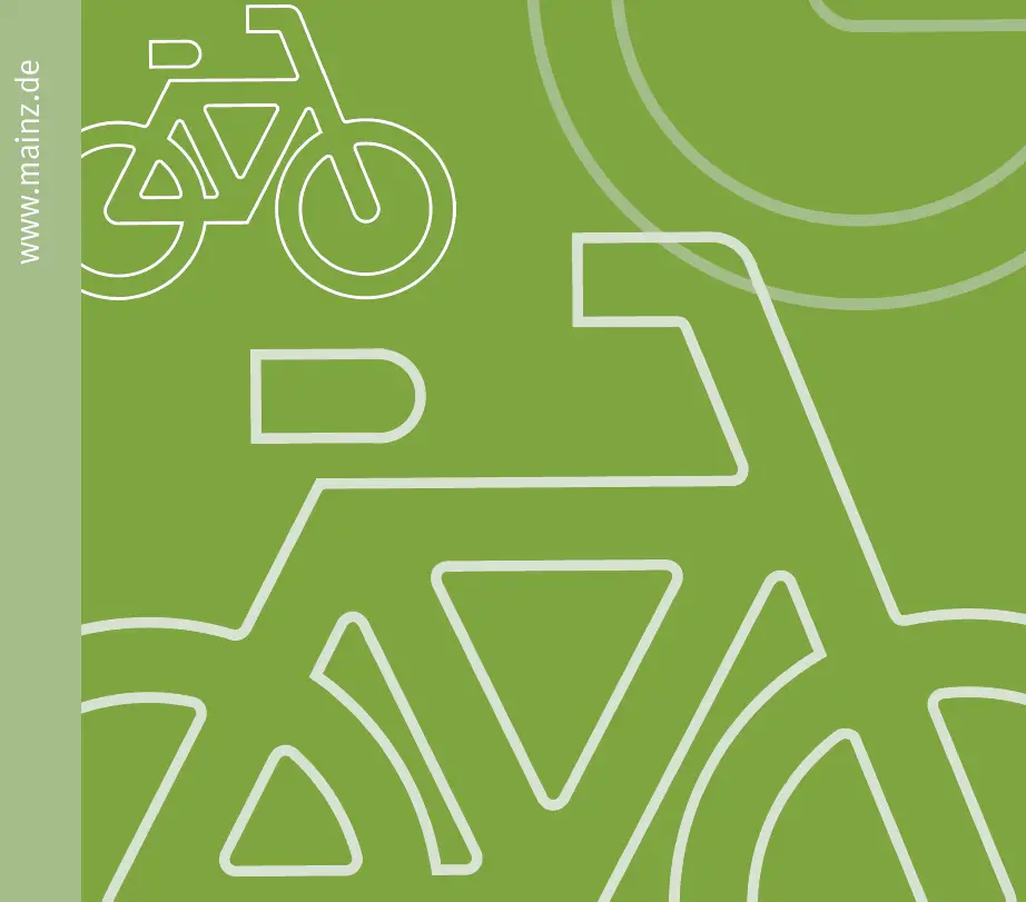 Grüne Räder zieren den Fahrradkalender der Stadt Mainz