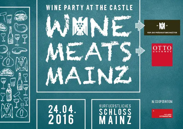 Wine Meats Mainz Flyer