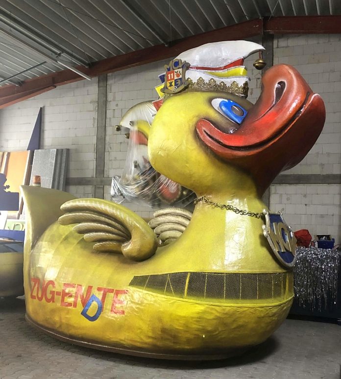 Mainzer Zugente gibt Lebenszeichen von sich – Geliebtes Zugmaskottchen soll 2020 wieder rollen – Noch mal zum Enten-Check