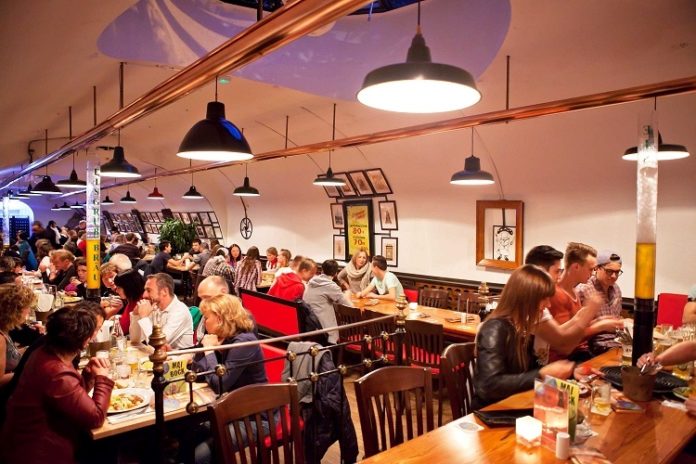 30 Jahre Eisgrubbräu in Mainz: Von Eiskellern, Braumeistern und der Entdeckung des Craft Beers Eisgrubbräu moderne Räume heute - Foto Eisgrubbräu