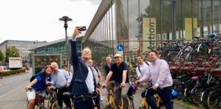 „Mainz braucht durchgehendes Radwegenetz“ – OB-Kandidat Haase will Platz für Fahrräder zu Lasten von Autos schaffen