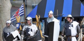 Mainzer Landesmuseum: Mittelalter-Diplom und Bogenschießen, Führung mit Römerin Aurelia