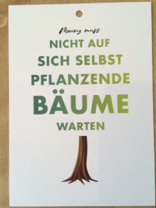 Aktion Baumpatenschaften für 100 Mainzer Bäume von OB-Kandidat Nino Haase. - Foto: gik