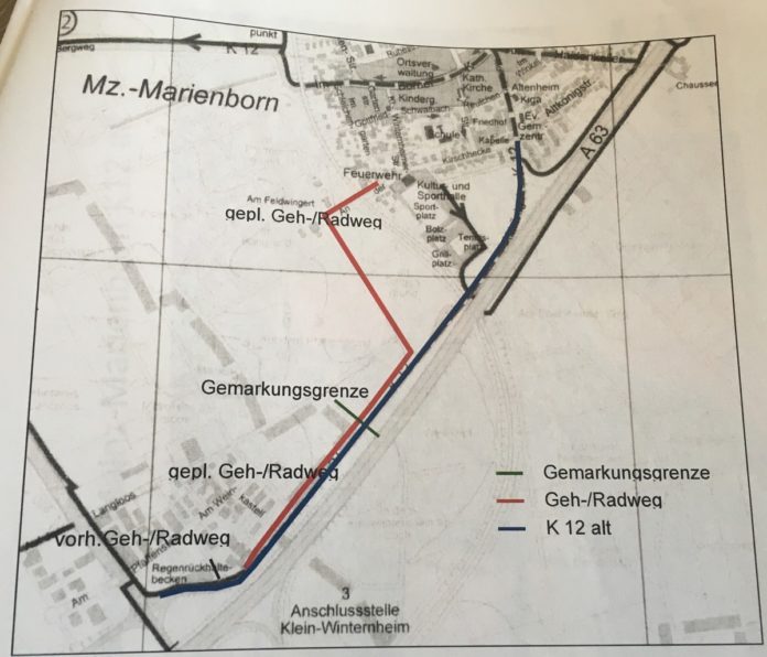 Krach um Radweg von Klein-Winternheim: Bürgermeister aus Rheinhessen werfen Mainz Verweigerung vor