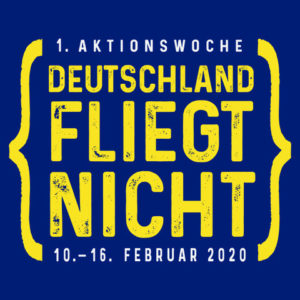 Logo der Aktion "Deutschland fliegt nicht" - Foto: Gegenwind 2011 Rhein-Main