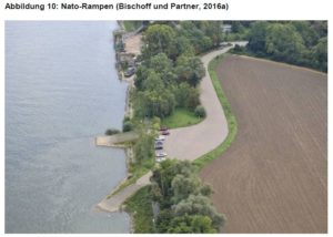 Die alte Natorampe am Rheinufer bei Mainz-Laubenheim. - Foto: Bischoff und Partner