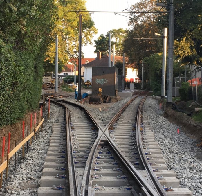 Wasserrohrbruch in der Geschwister-Scholl-Straße legt Verkehr in Mainz lahm: Straßenbahnen ausgebremst, Straße einspurig