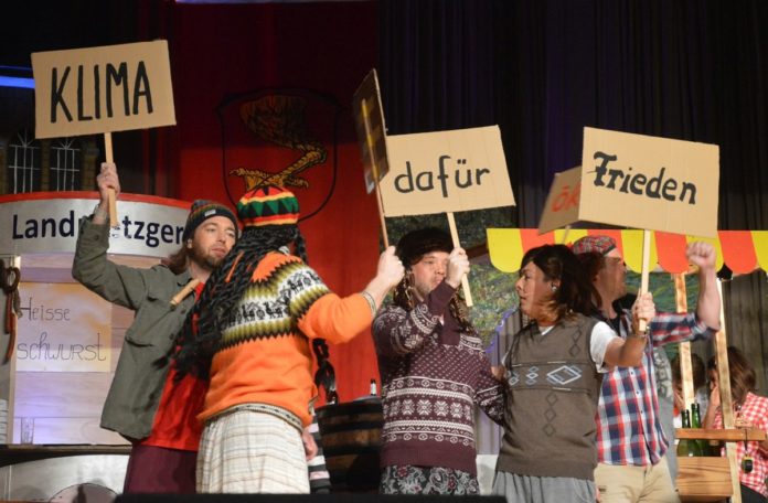 Gretel, Rastaman und Amor – GCV rettet beim veganen Marktfrühstück das Klima, die Erde und den Wein