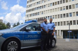 Seit 40 Jahren sitzt die Polizei Mainz nun im Präsidium am Valenciaplatz in der Mainzer Neustadt. - Foto: gik