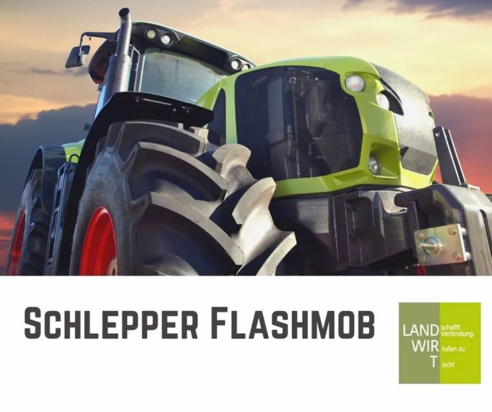 „Längste Traktorenkette der Welt“ – Landwirte protestieren in Mainz gegen neue Düngeverordnung