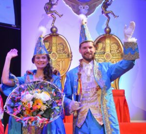 Das frisch inthronisierte Mainzer Prinzenpaar 2020: Jacqueline I. und Heinrich II. vom MCC. - Foto: gik