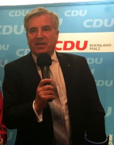 CDU-Fraktionschef Hannsgeorg Schönig 2017 im Mainzer Rathaus. - Foto: gik